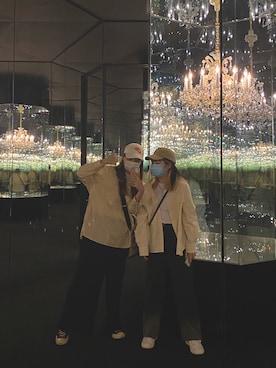 「MARC JACOBS（マークジェイコブス）のアイテム（トートバッグ）」を使った、🍥norziさん（レディース・152cm）の秋コーディネート