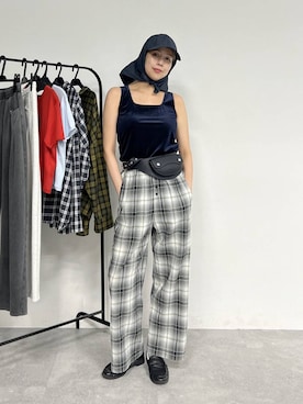 古屋美咲さん(レディース・167cm)の夏コーディネート