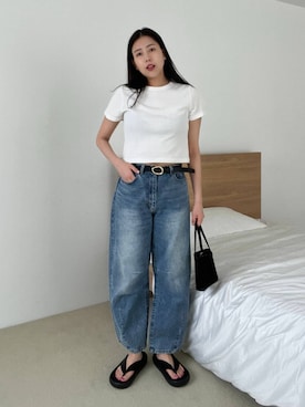 古屋美咲さん（レディース・167cm）の春コーディネート