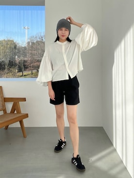 古屋美咲さん（レディース・167cm）の春コーディネート