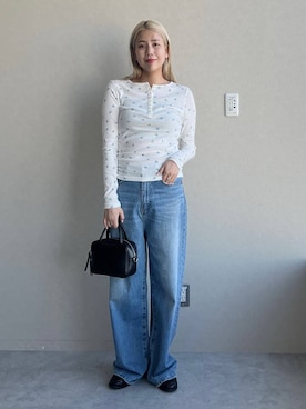 古屋美咲さん（レディース・167cm）の冬コーディネート