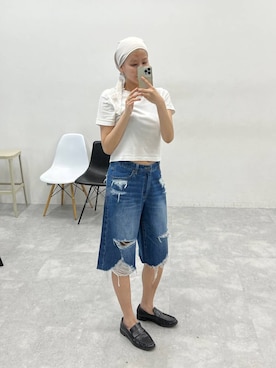 古屋美咲さん(レディース・167cm)の春コーディネート