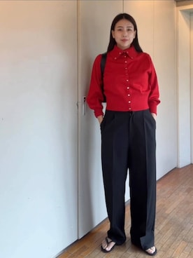 古屋美咲さん（レディース・167cm）の夏コーディネート