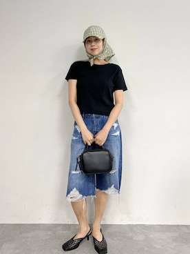 古屋美咲さん(レディース・167cm)の夏コーディネート