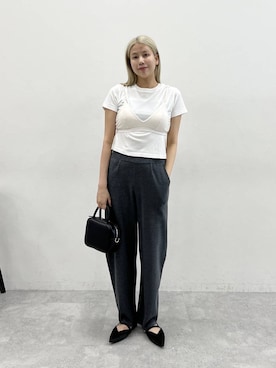 古屋美咲さん(レディース・167cm)の夏コーディネート