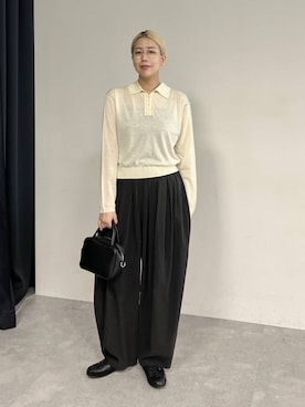 古屋美咲さん（レディース・167cm）の春コーディネート