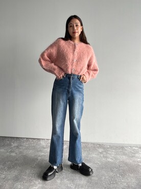 「ジーナシス」｜「アイテム（パンプス）」を使った、古屋美咲さん（レディース・167cm）の秋コーディネート