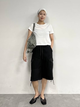 古屋美咲さん（レディース・167cm）の夏コーディネート