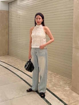 古屋美咲さん（レディース・167cm）の夏コーディネート