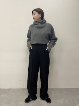 古屋美咲さん（レディース・167cm）の秋コーディネート