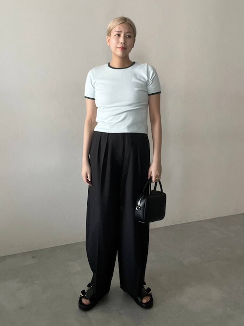 tシャツ 「eL」Ringer Tee SS/321311 レディース eL】Ringer Tee SS/321311（Tシャツ/カットソー）｜eL（エル）の