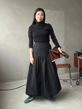 古屋美咲さん（レディース・167cm）の冬コーディネート