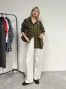 古屋美咲さん(レディース・167cm)の夏コーディネート