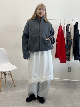 「アイテム（ワンピース/ドレス）」を使った、古屋美咲さん（レディース・167cm・30代）の秋コーディネート