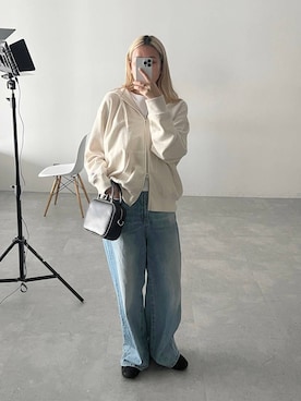 古屋美咲さん（レディース・167cm）の冬コーディネート