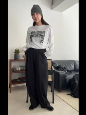 古屋美咲さん（レディース・167cm）の秋コーディネート