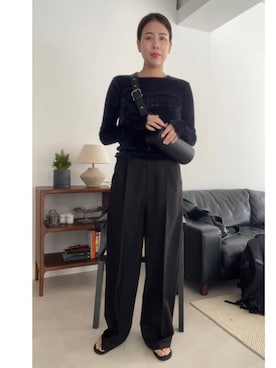 古屋美咲さん（レディース・167cm）の夏コーディネート