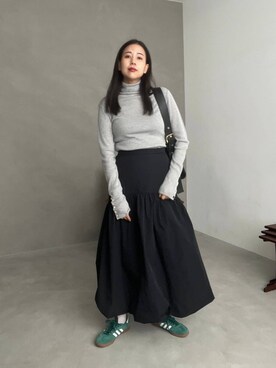 古屋美咲さん(レディース・167cm)の冬コーディネート