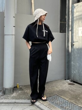 古屋美咲さん（レディース・167cm）の夏コーディネート