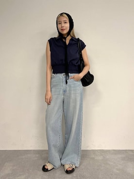 古屋美咲さん(レディース・167cm)の夏コーディネート
