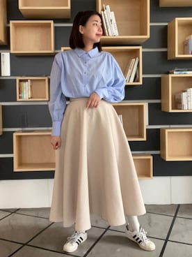 古屋美咲さん(レディース・166cm)の冬コーディネート
