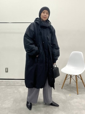 「アイテム（ローファー）」を使った、古屋美咲さん（レディース・167cm・30代）の秋コーディネート