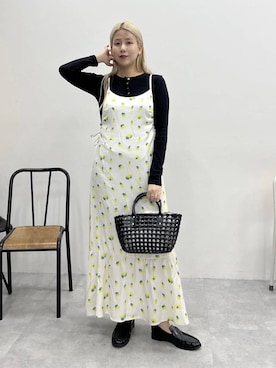 古屋美咲さん（レディース・167cm）の春コーディネート