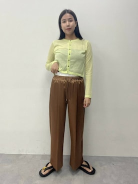 古屋美咲さん（レディース・167cm）の夏コーディネート