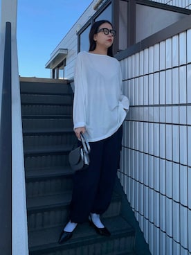 古屋美咲さん（レディース・167cm）の春コーディネート