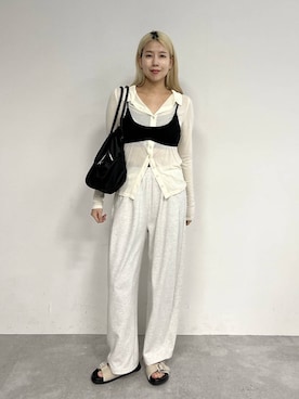 古屋美咲さん(レディース・167cm)の夏コーディネート