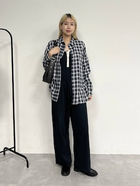 古屋美咲さん(レディース・167cm)の夏コーディネート