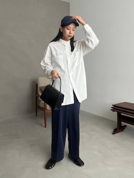 古屋美咲さん(レディース・167cm)の冬コーディネート