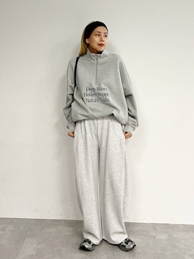 「アイテム（バックパック/リュック）」を使った、古屋美咲さん（レディース・167cm・30代）の夏コーディネート
