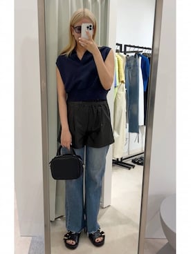 古屋美咲さん（レディース・167cm）の春コーディネート