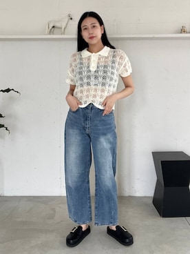 古屋美咲さん（レディース・167cm）の春コーディネート