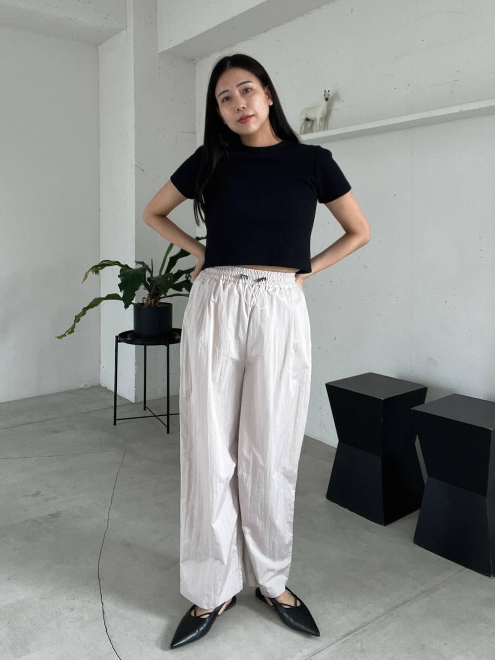 古屋美咲(JEANASIS 本部)｜eLのその他パンツを使ったコーディネート - WEAR