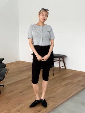 古屋美咲さん（レディース・167cm）の春コーディネート