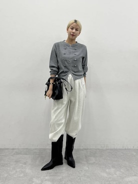 古屋美咲さん(レディース・167cm)の夏コーディネート