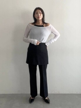 古屋美咲さん(レディース・167cm)の夏コーディネート