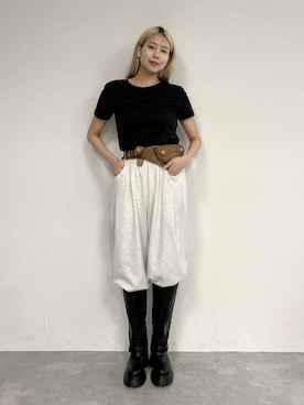 古屋美咲さん（レディース・167cm）の夏コーディネート