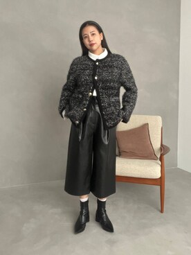 古屋美咲さん(レディース・167cm)の冬コーディネート