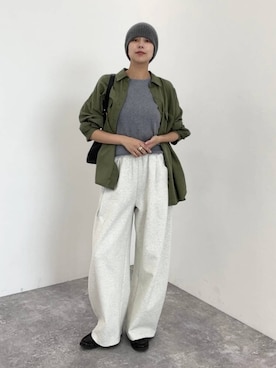 「eL（エル）の【eL】Wrap Bag/1063215（ショルダーバッグ、ブラック系）」を使った、古屋美咲さん（レディース・167cm）の夏コーディネート