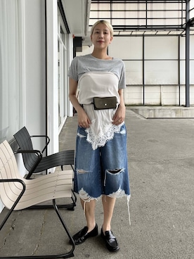 古屋美咲さん(レディース・167cm)の夏コーディネート