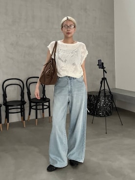 古屋美咲さん（レディース・167cm）の春コーディネート