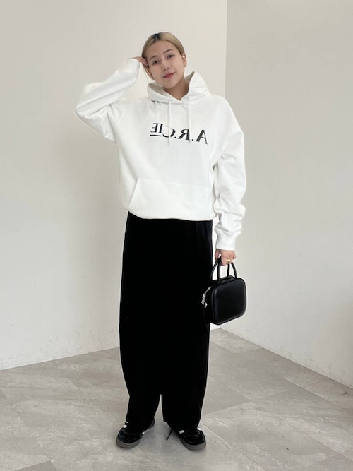 eL】Long Belt Wide Pants/287440（スラックス）｜eL（エル）の