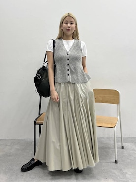 古屋美咲さん（レディース・167cm）の冬コーディネート