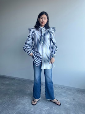 古屋美咲さん（レディース・167cm）の夏コーディネート