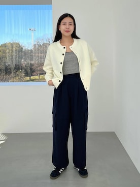 古屋美咲さん（レディース・167cm）の春コーディネート