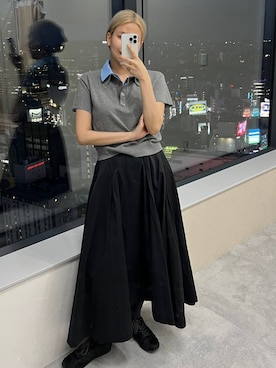 古屋美咲さん(レディース・167cm)の春コーディネート