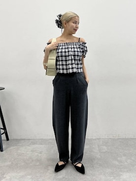 古屋美咲さん（レディース・167cm）の春コーディネート
